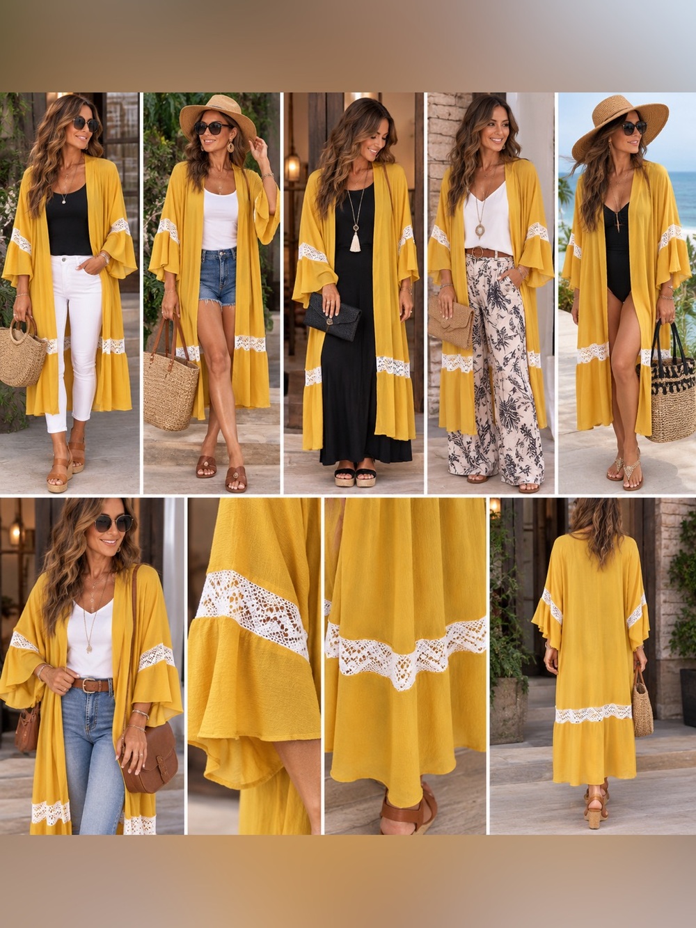 Blush Noir Kimono
